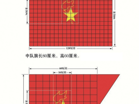 规范的少先队队旗图片(高像素大图可下载)